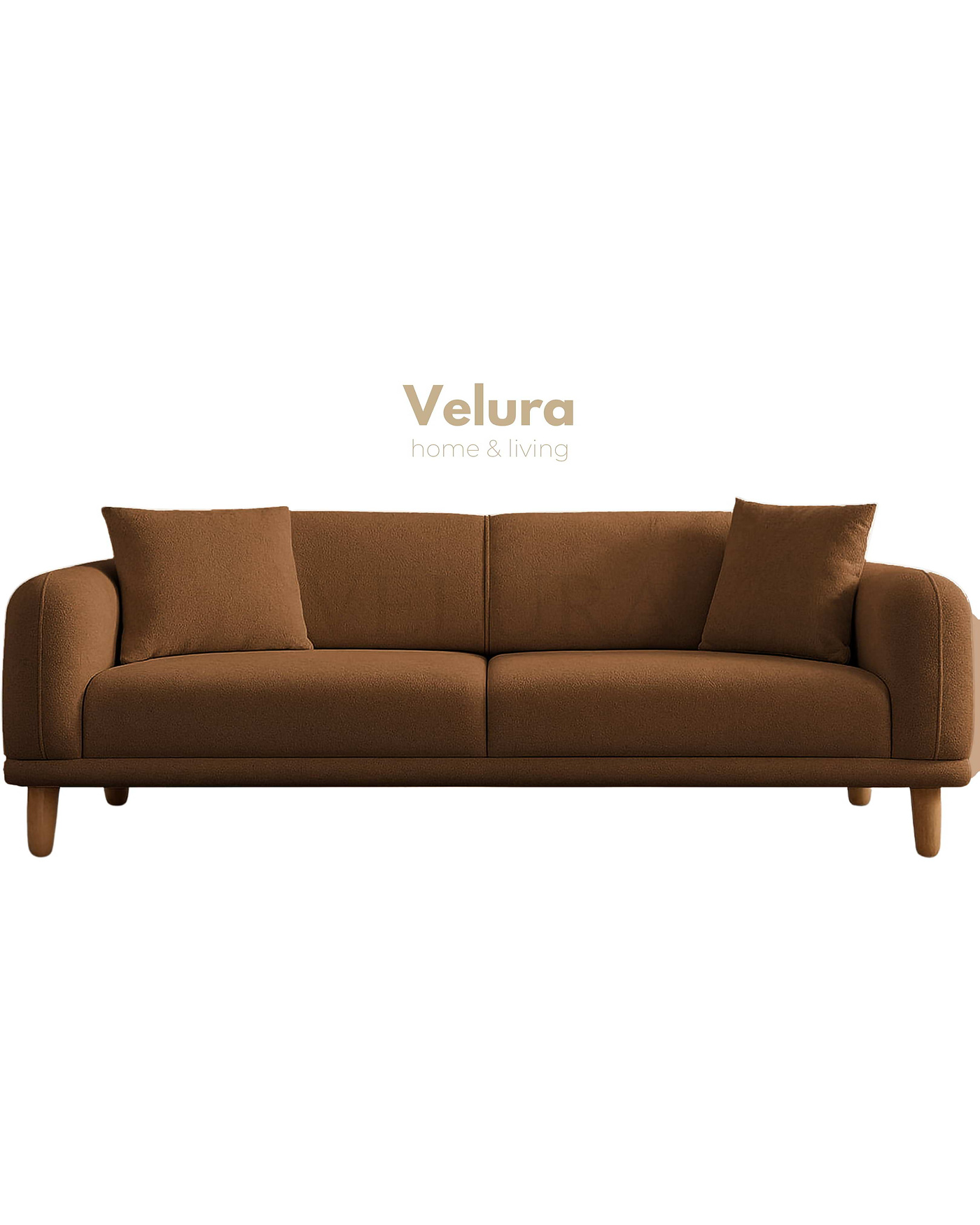 Konforlu Lara Koltuk Takımı Velura Home Lara Kiremit koltuk takımı model