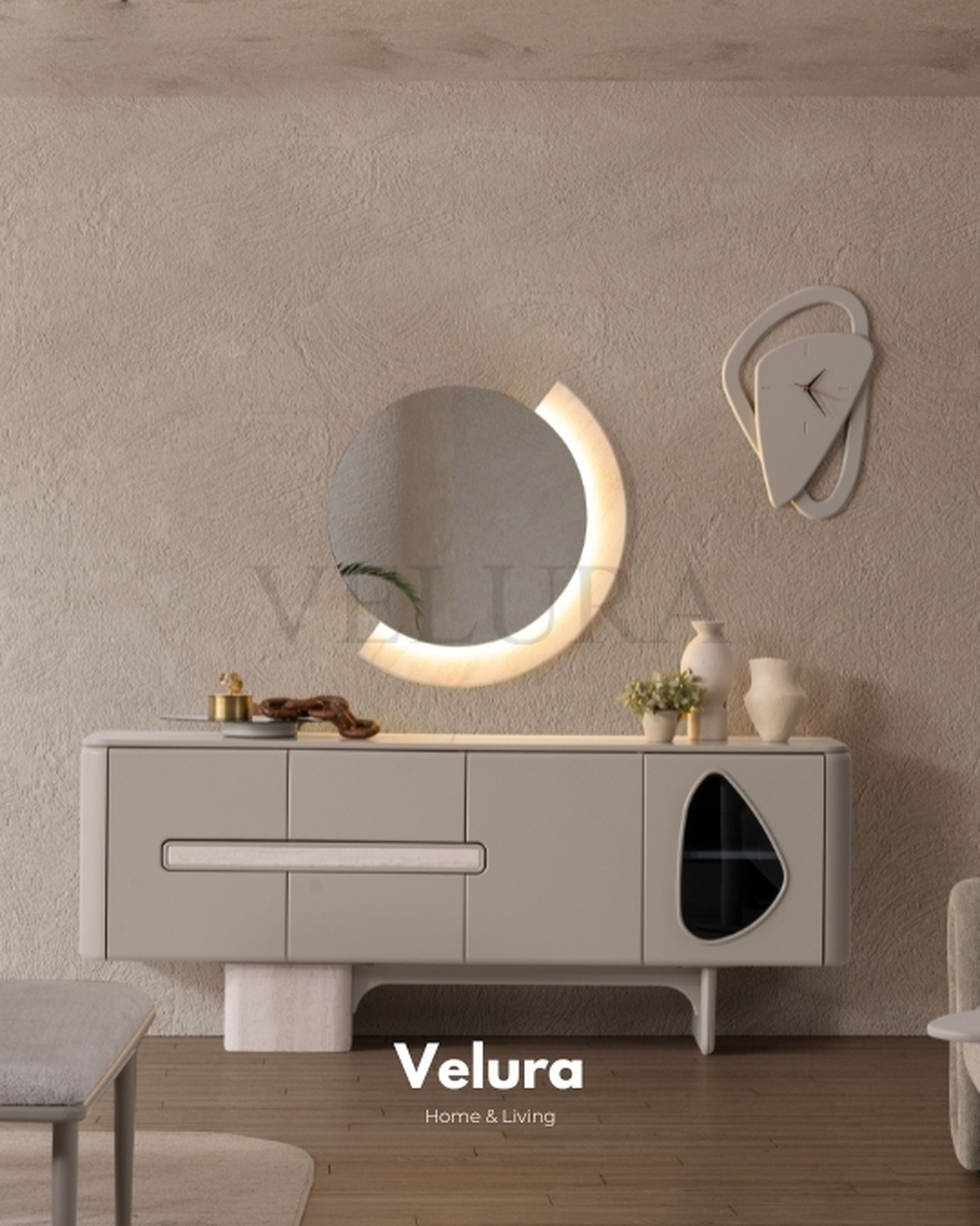Enna Yemek Takımı - Modern Krem Tasarım Enna Yemek Takımı krem renk modern tasarım