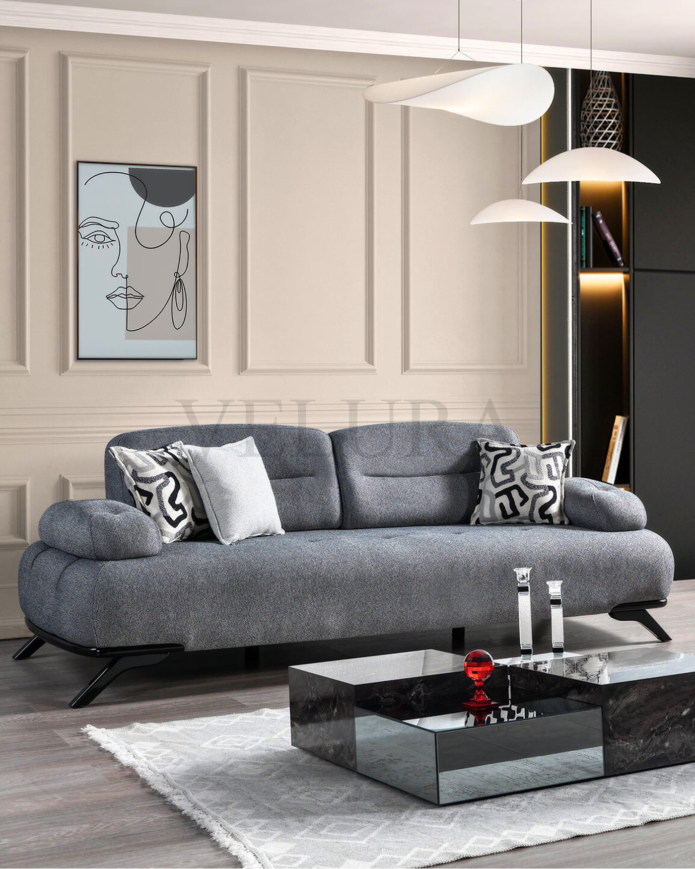 Yıldız mekanizmalı kanepe modeli