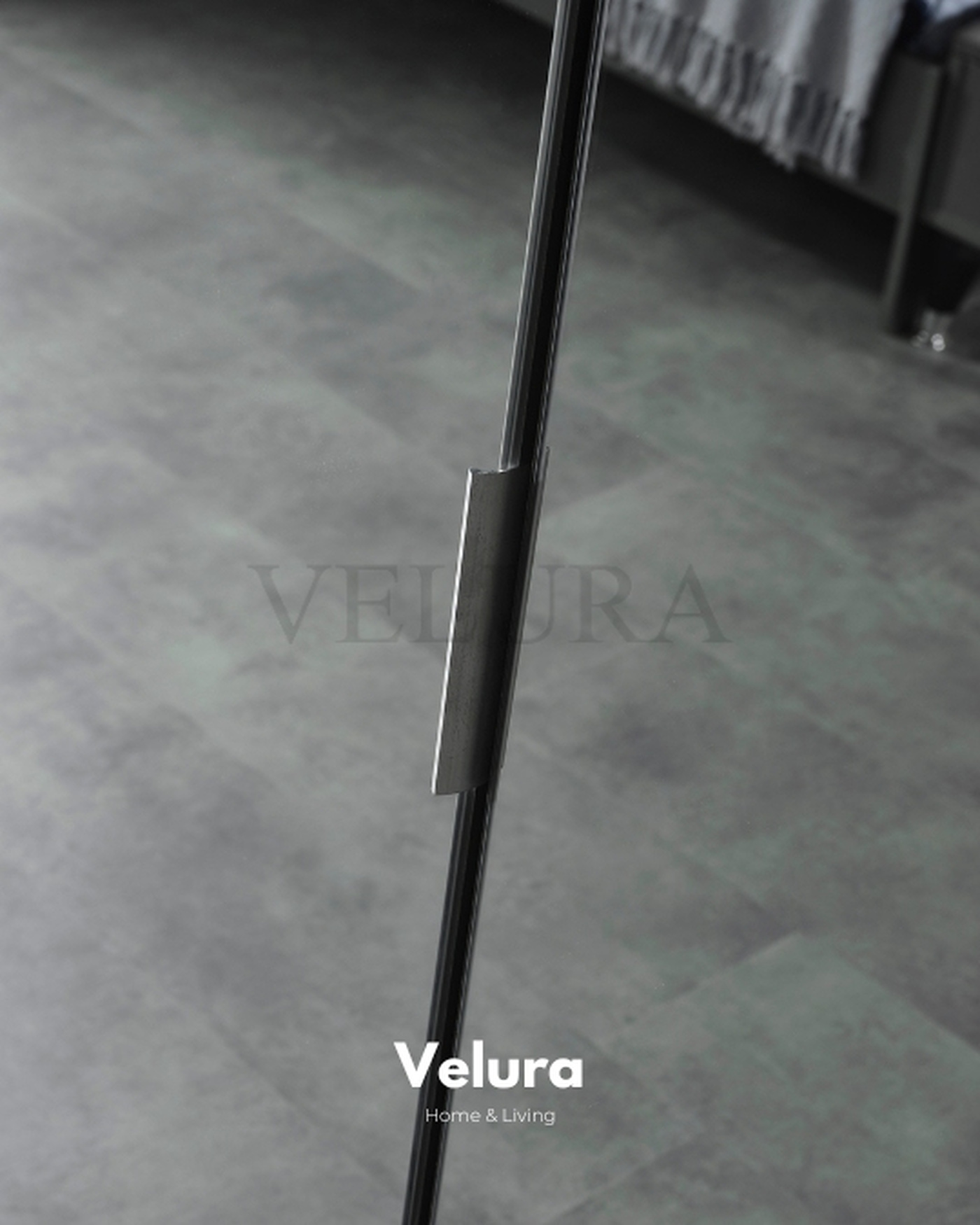 Velura Home Zümrüt Gardırop | Modern Tasarım Zümrüt 6 Kapaklı Gardırop Koyu Gri