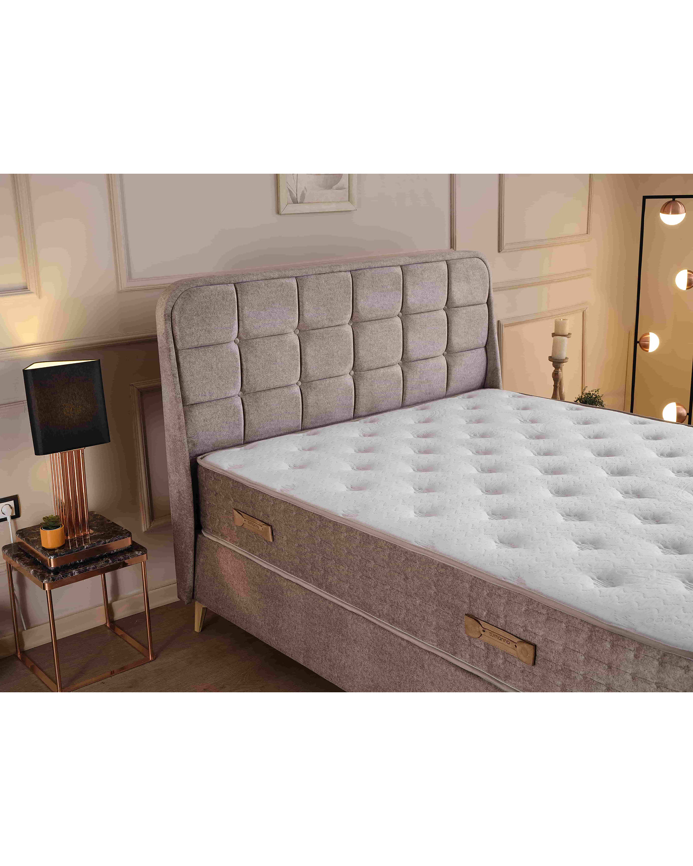 cozy baza başlık kahverengi