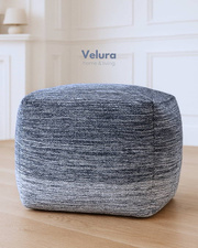 Delight Navy White - Puf