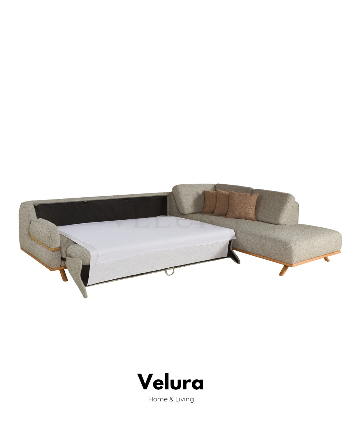 Velura Home Focus Köşe Koltuk yataklı model