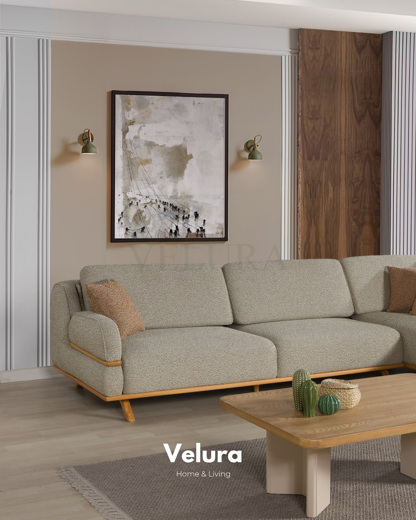 Velura Home Focus Köşe Koltuk yataklı model