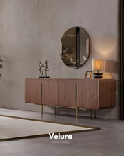 Genova Walnut Konsol