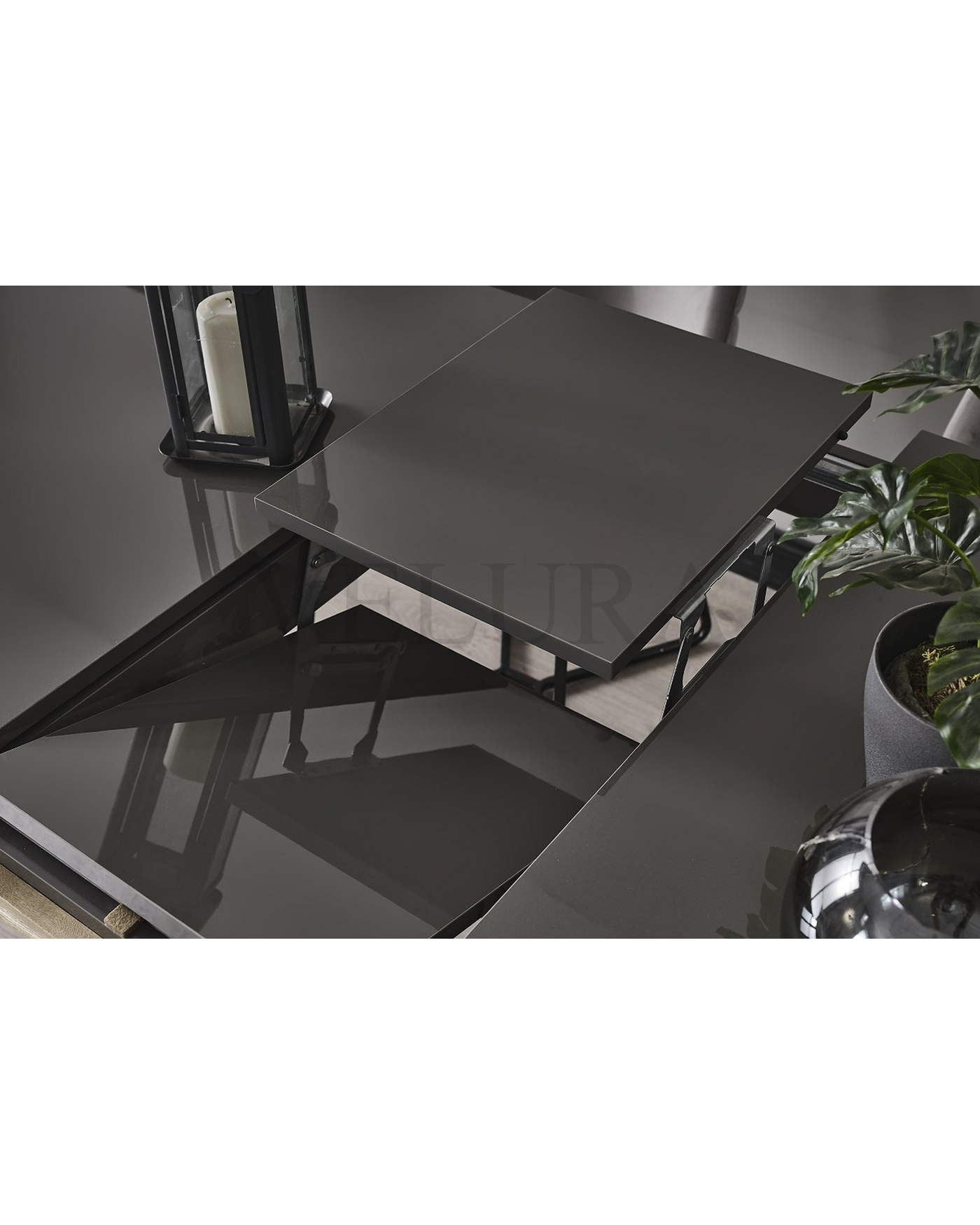 Grand Yemek Takımı - Velura Home Ahşap Detaylı Modern Grand Yemek Odası Takımı