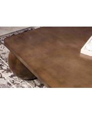 Küre Orta Sehpa - Amerikan Ceviz Top - Kare - Ceviz Mdf Küre Orta Sehpa - Amerikan Ceviz Top - Kare - Ceviz Mdf
