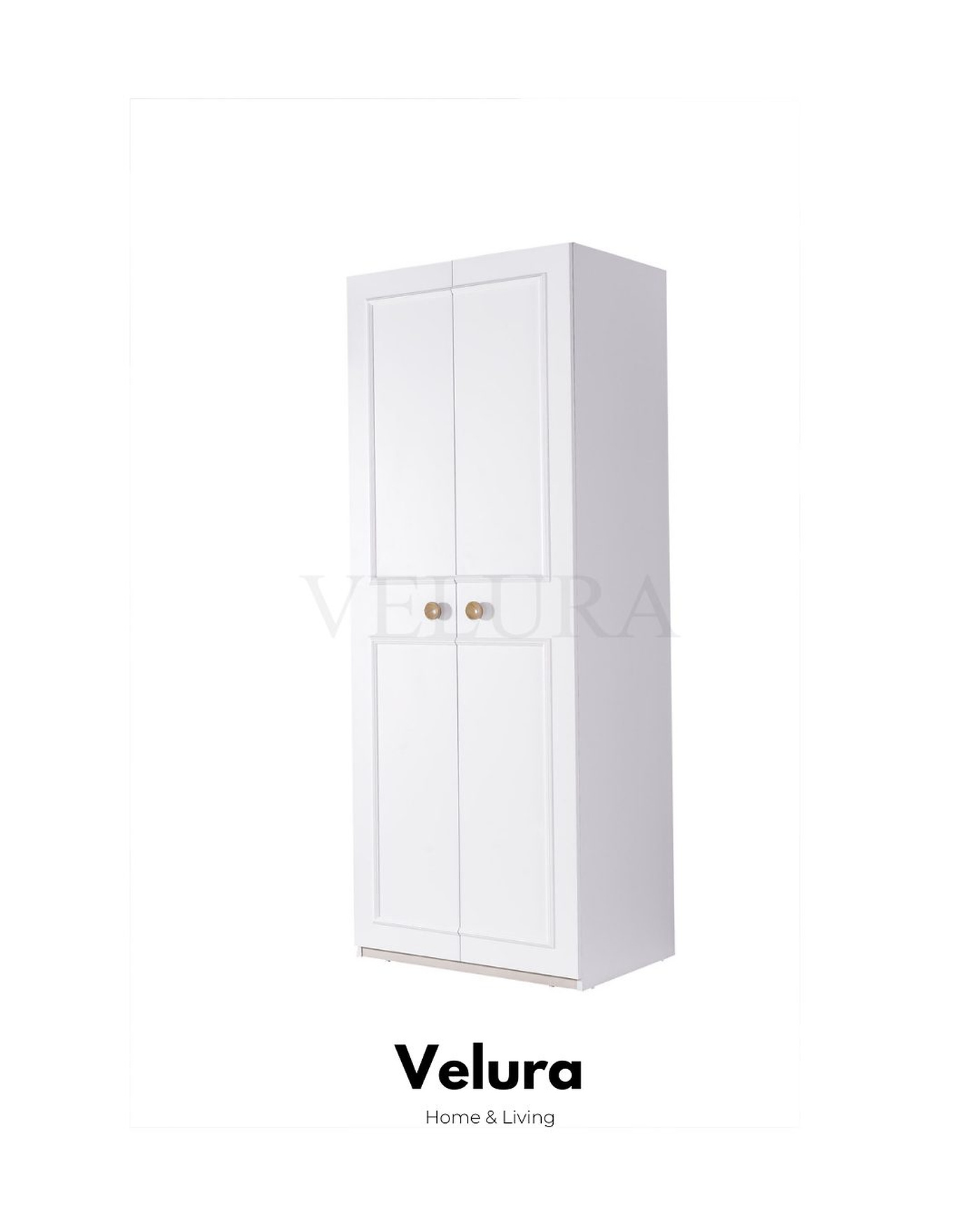 Legna 10 kapılı beyaz köşe dolap aynalı model