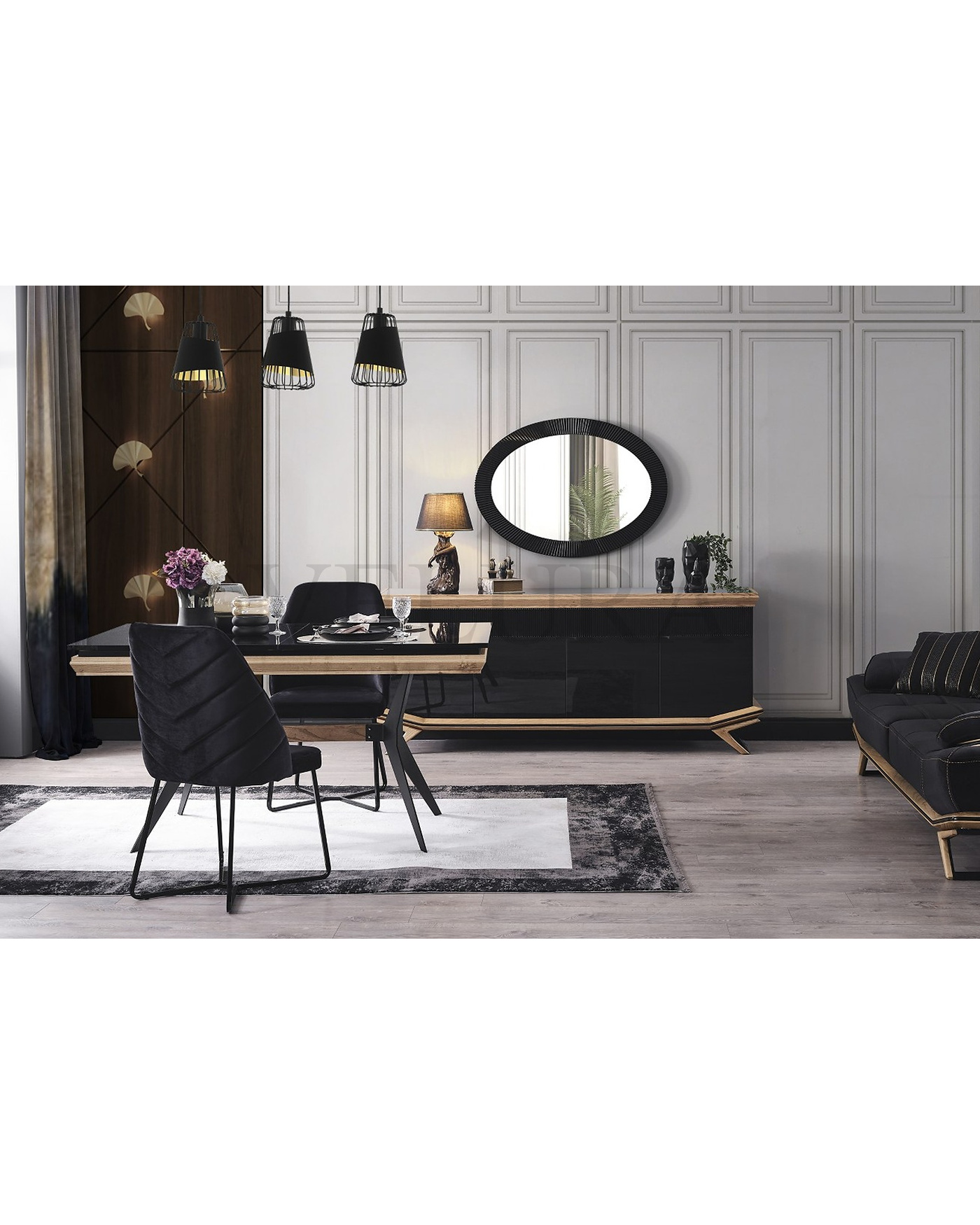 Açılır Masalı Modern Yemek Takımı Velura Home Modern Yemek Takımı