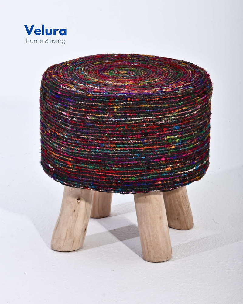 Silk Black - Puf