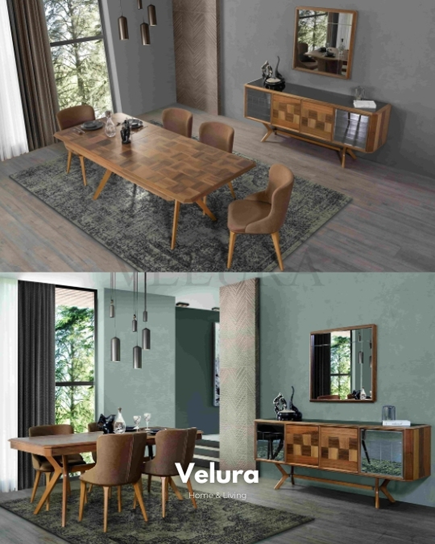Velura Home Yemek Takımı Velura Home modern yemek takımı