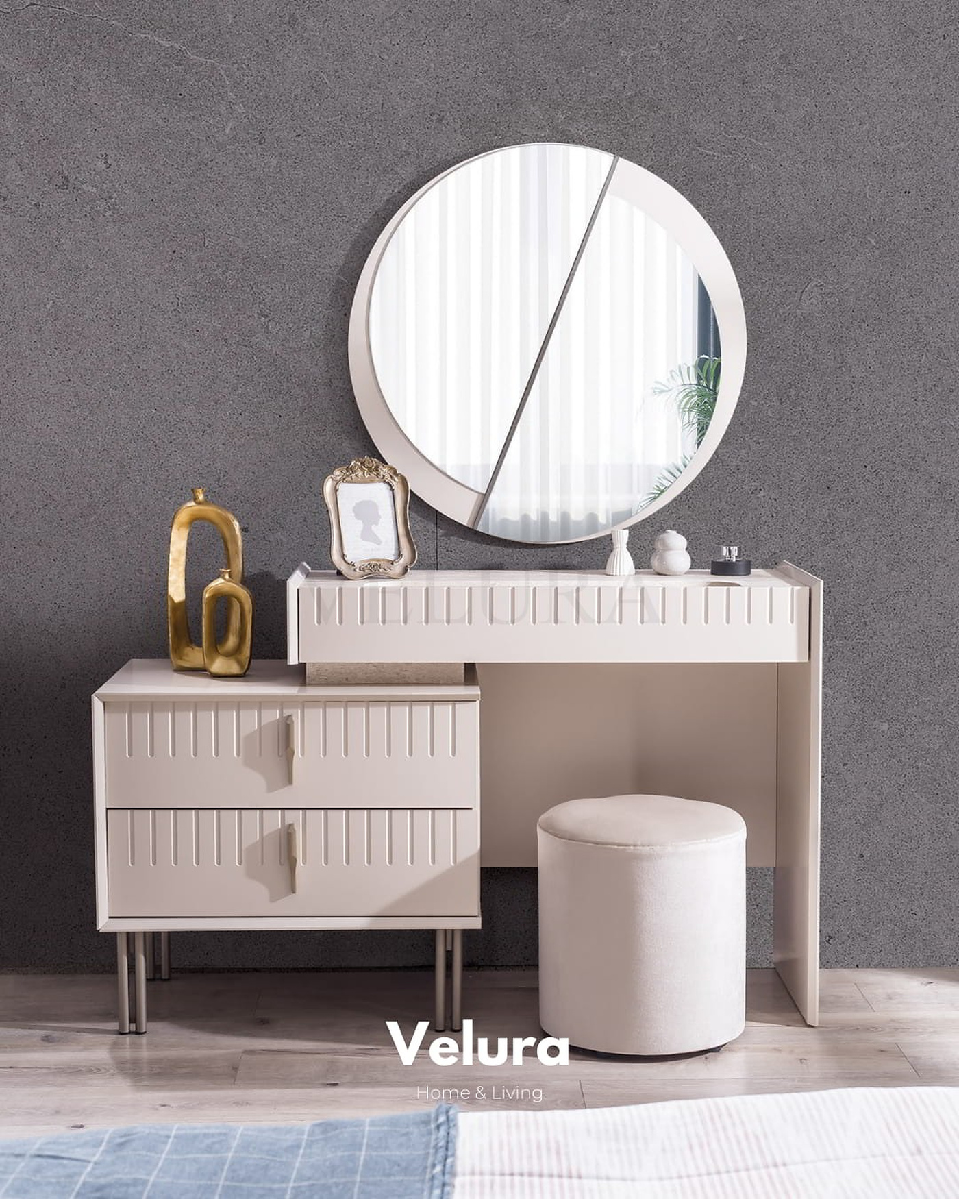 Velura Home Tress yatak odası seti V2