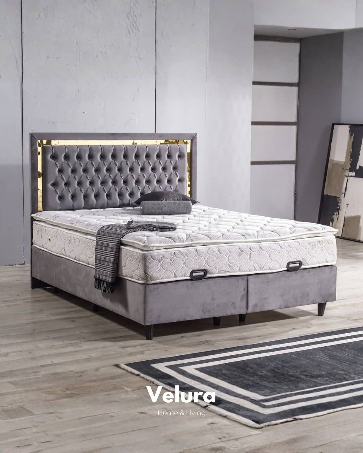 Vera Yatak Seti Vera Yatak Seti şık klasik detaylı başlık