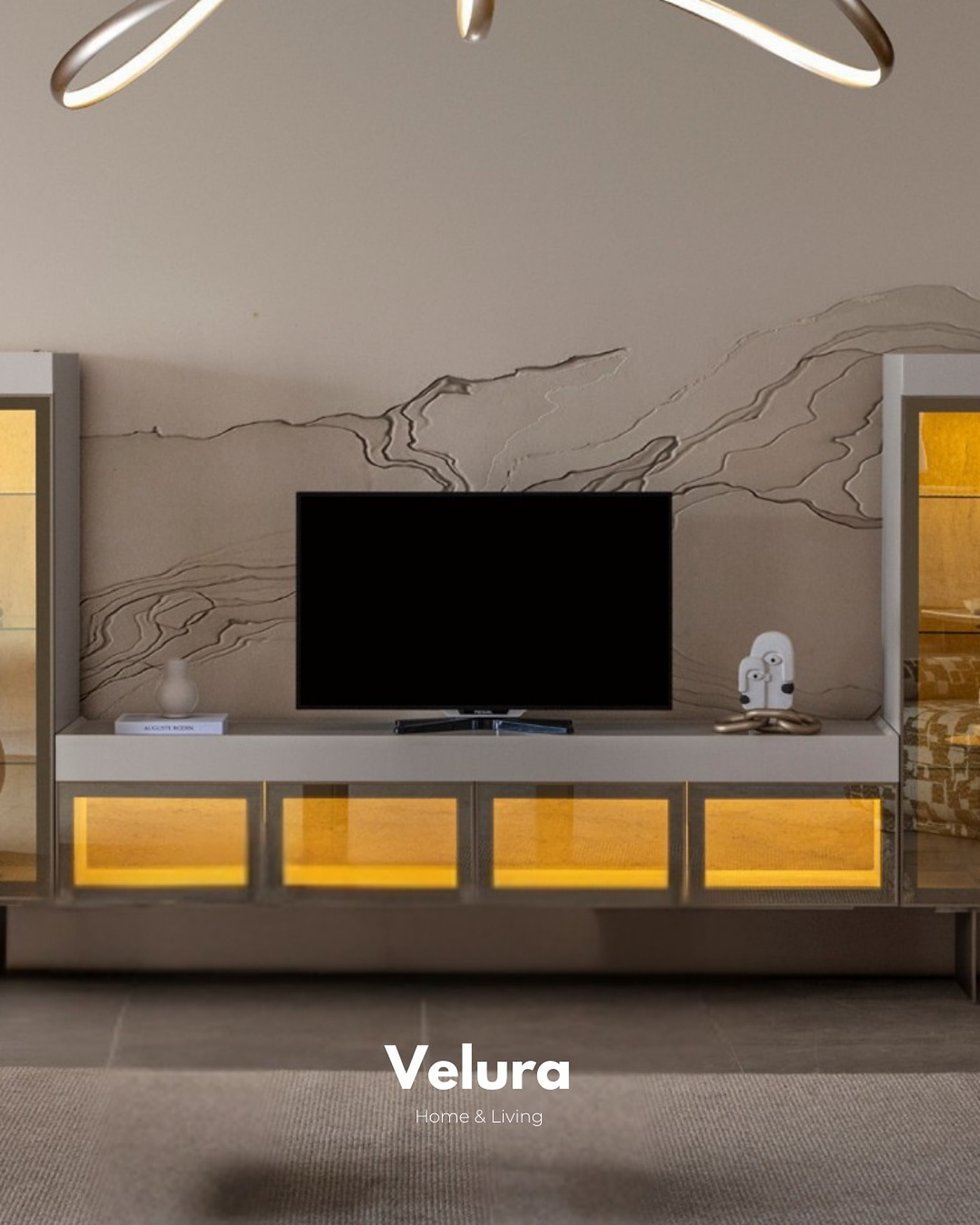 Verona Walnut Yemek Takımı koyu ceviz modern tasarım