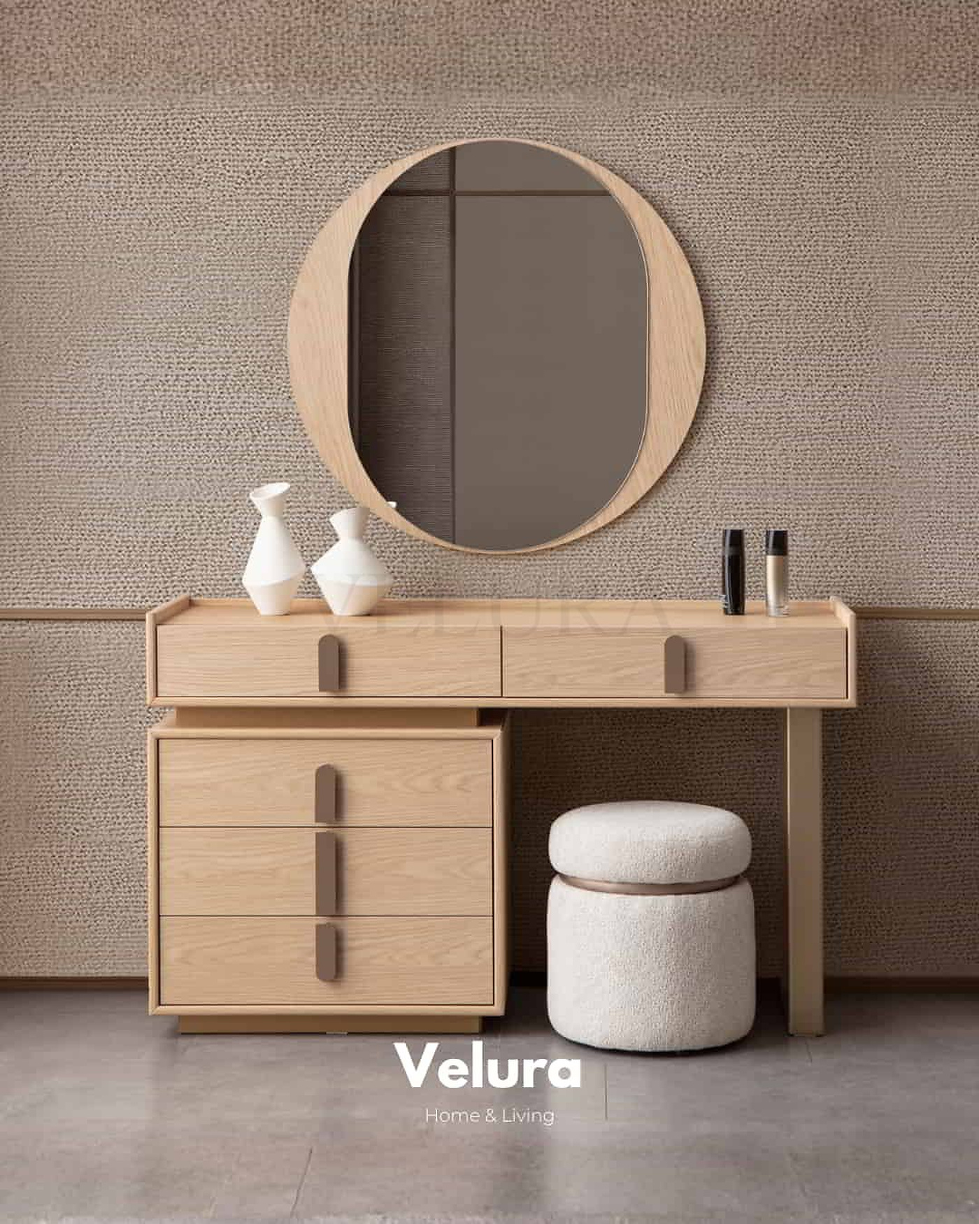 Victor Şifonyer – Natural renk, 5 kapaklı, puf hediyeli