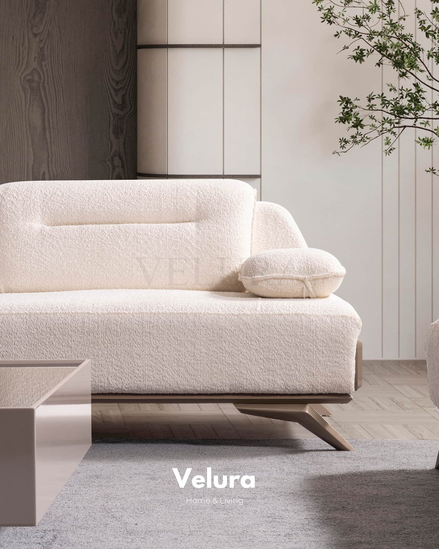 alya krem kanepe mekanizmalı sırt ve kol açılır modern koltuk