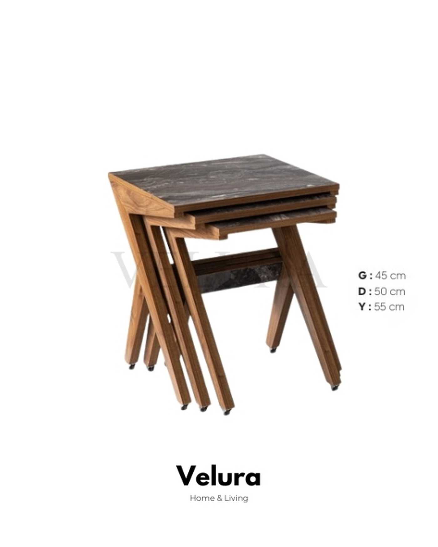 Modern ve Klasik Dekora Uygun Sehpa CO7 Cosmos Yan Sehpa Modeli