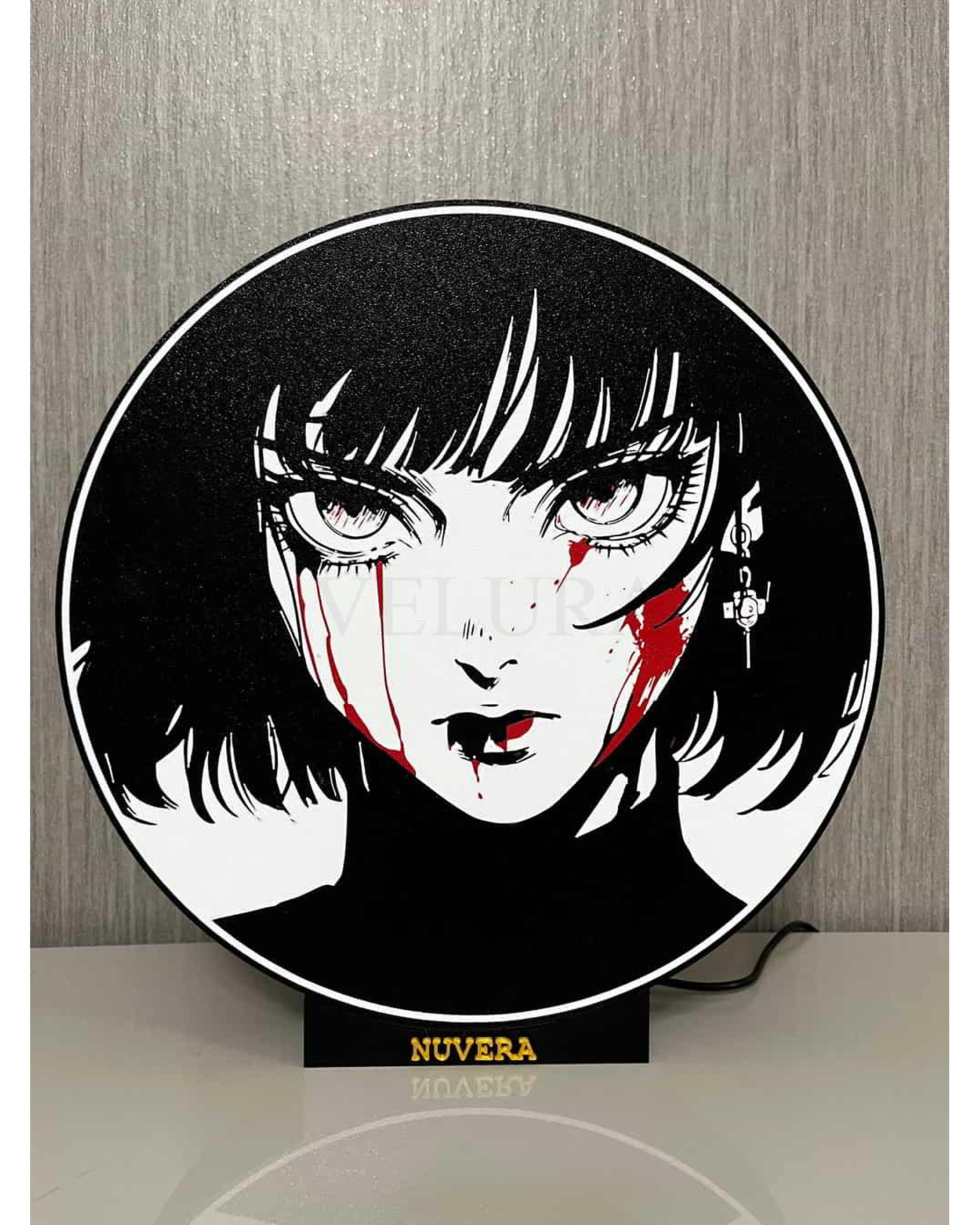 Nex Dekoratif Işık – Gotik Kız, kişiye özel isim alanlı, adaptörlü LED