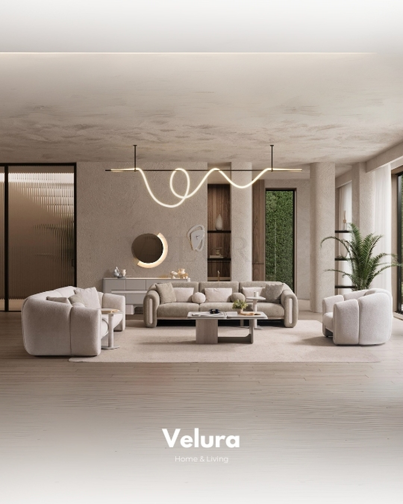 Hermes Düğün Paketi — Hermes Koltuk Takımı, Moon Yatak Odası ve Moon Yemek Odası ile modern, uyumlu set