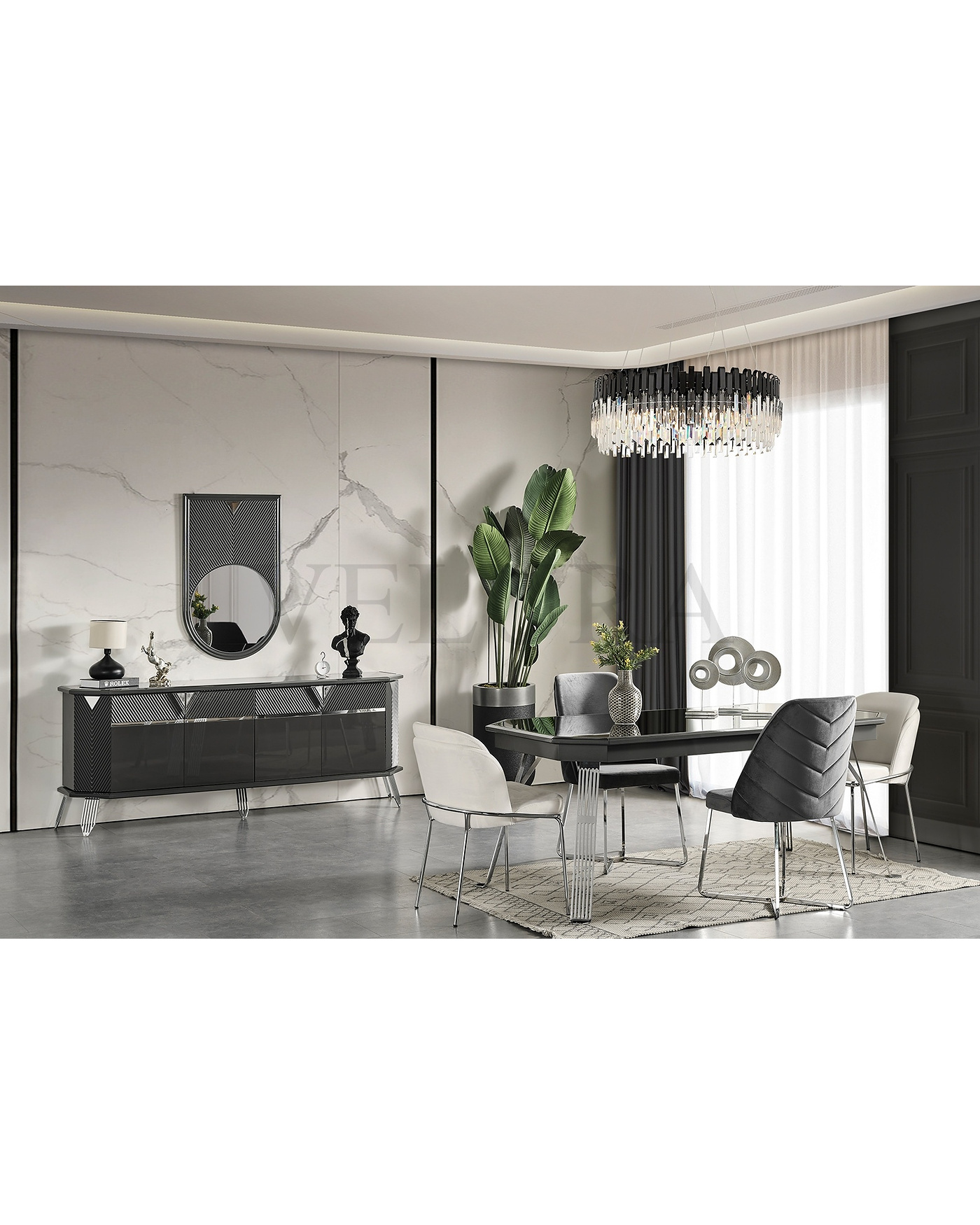 Velura Home Modern Yemek Takımı Modelleri Velura Home modern yemek takımı