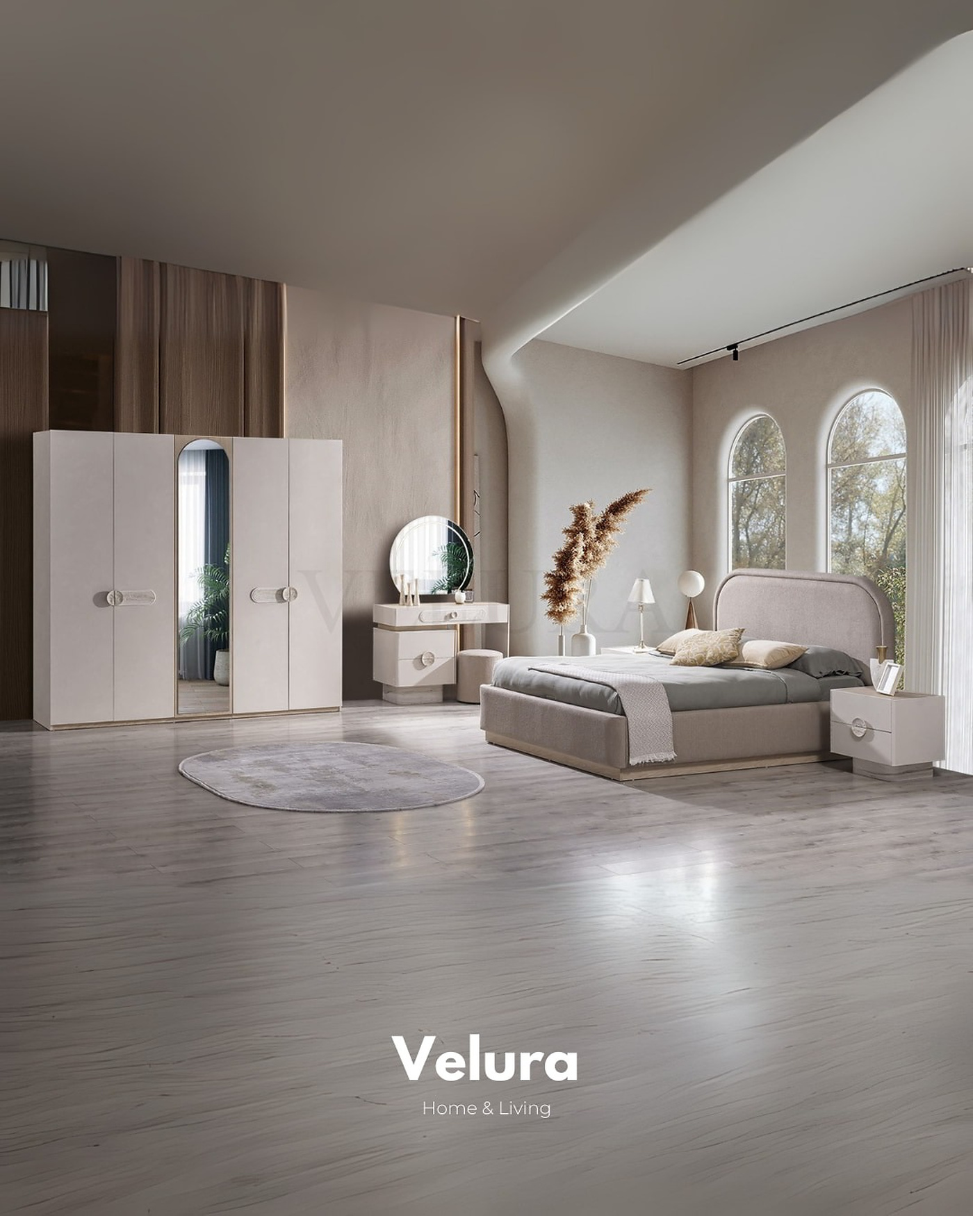Velura Home Moon Yatak Odası Takımı V2