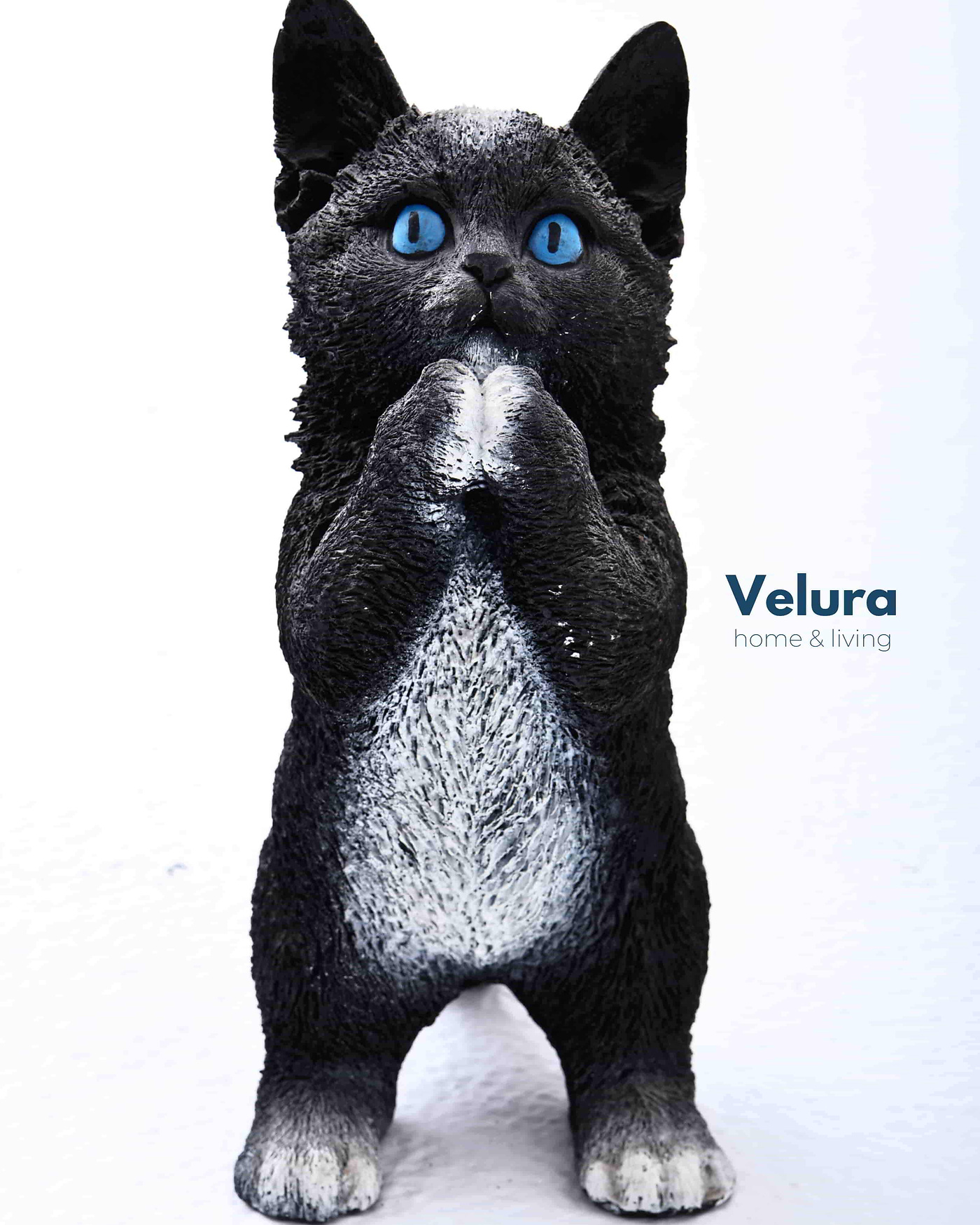 Velura Home siyah kedi aksesuar modeli
