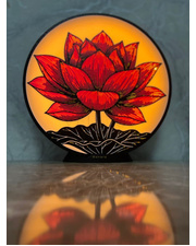 Nex Dekoratif Işık - Kızıl Lotus