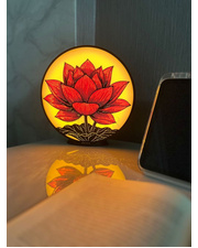 Nex Dekoratif Işık - Kızıl Lotus