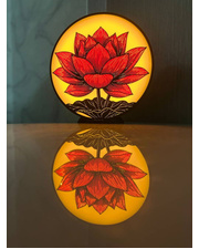 Nex Dekoratif Işık - Kızıl Lotus