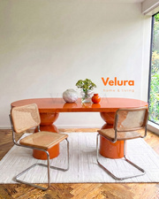 Lura Yemek Masası - Turuncu Lura Yemek Masası - Turuncu