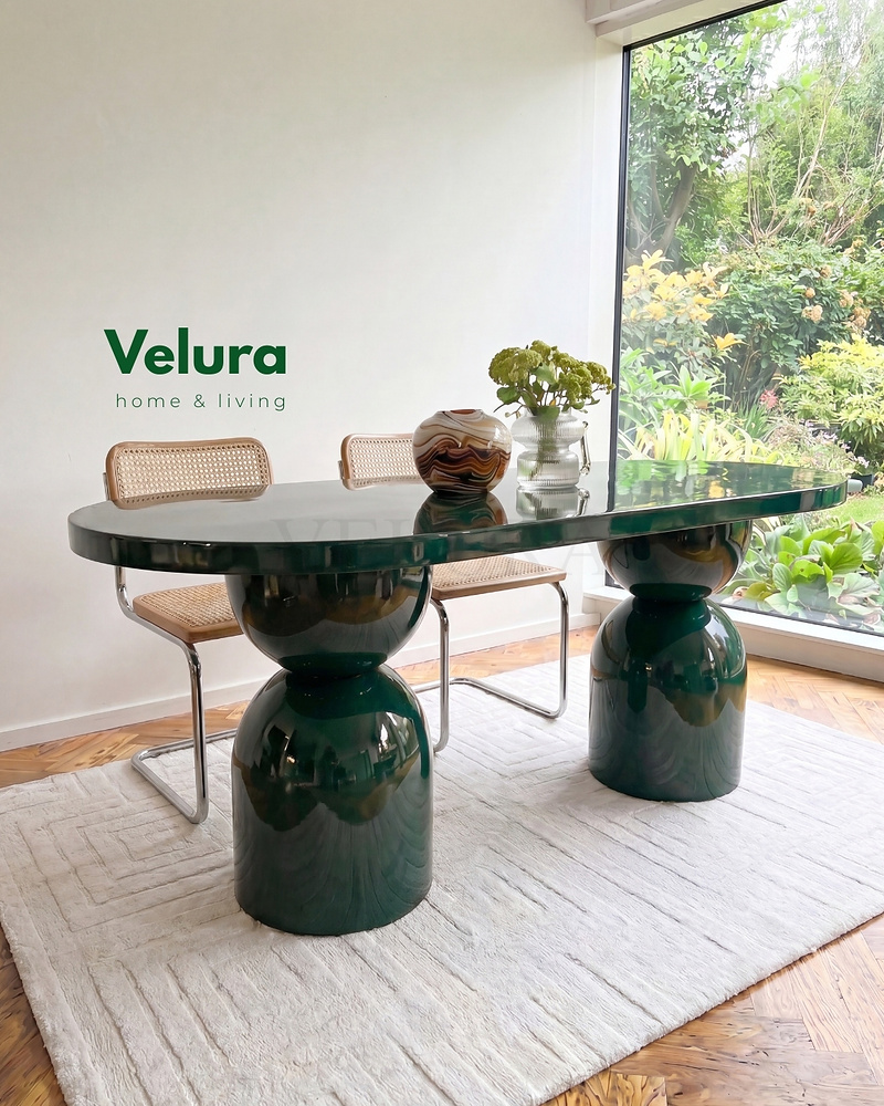 Lura Yemek Masası - Yeşil Lura Yemek Masası - Yeşil