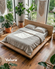 Voga Karyola - Naturel