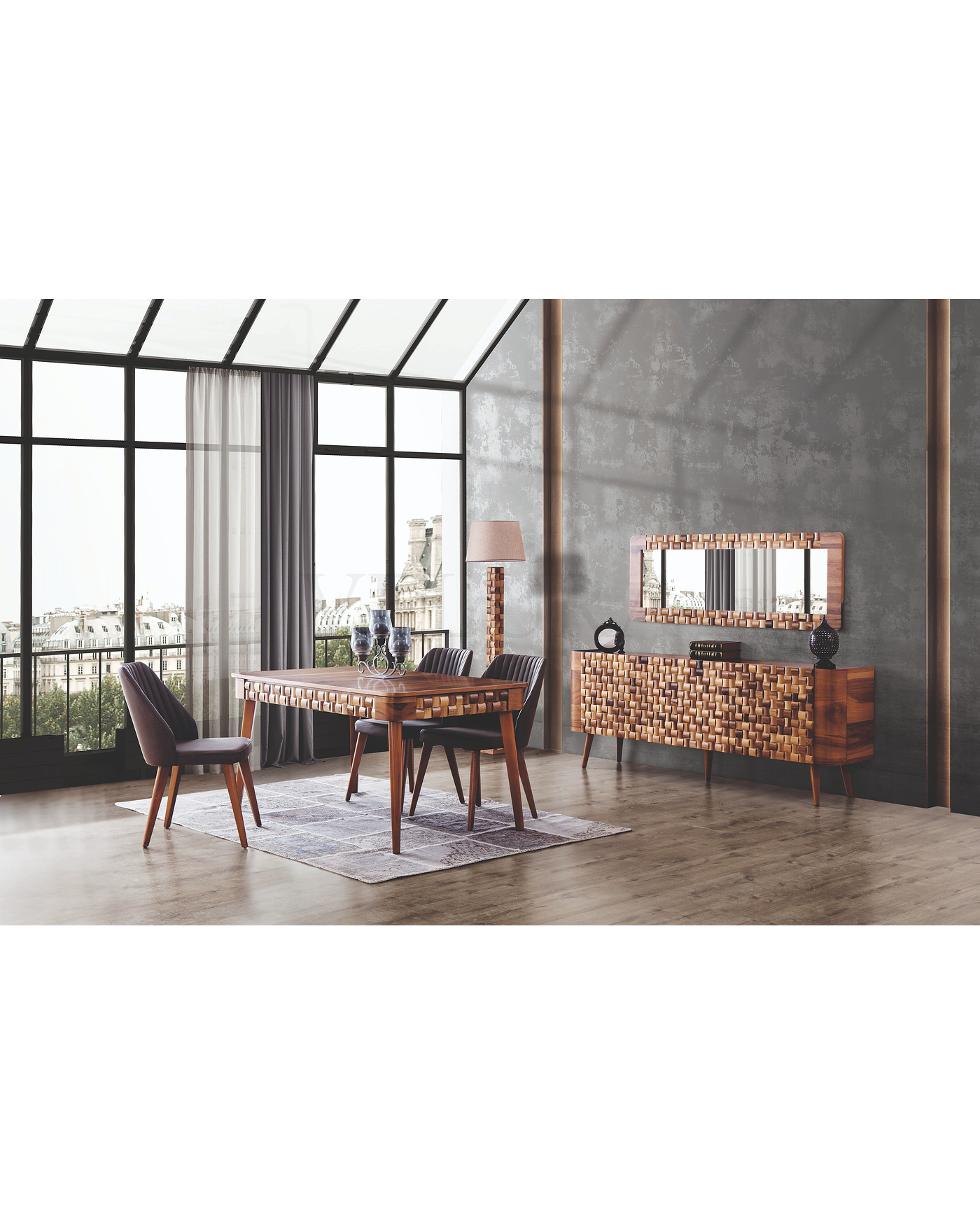 Amazon Konsol Ceviz Renk