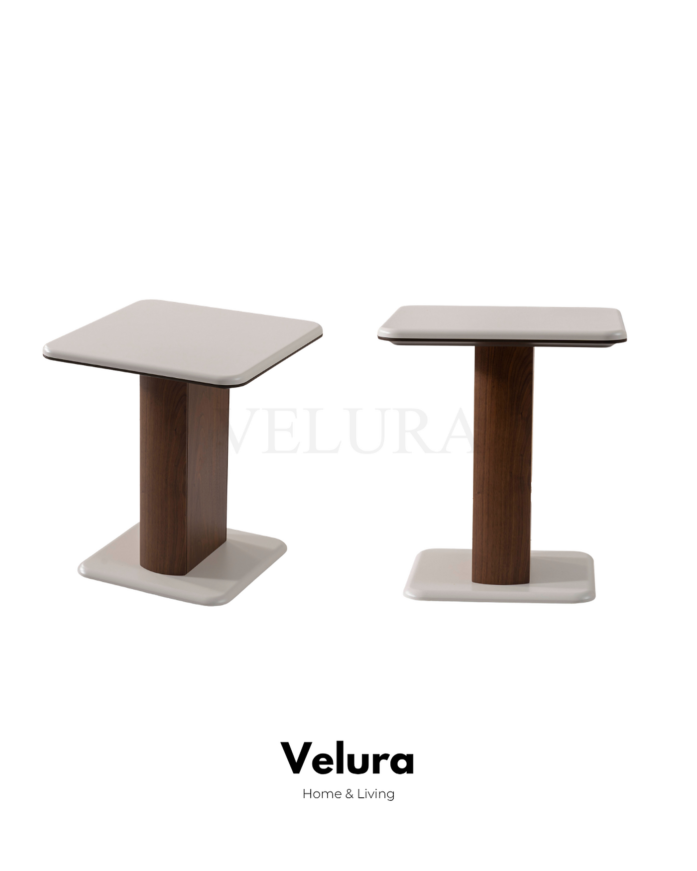 Modern salonlar için ceviz renkli Beta Yan Sehpa