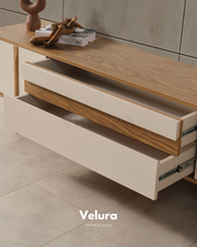 Eylül Yemek Takımı - Naturel ve Krem
