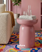 Fargo Mantar Yan Sehpa - Pembe