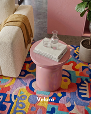 Fargo Mantar Yan Sehpa - Pembe
