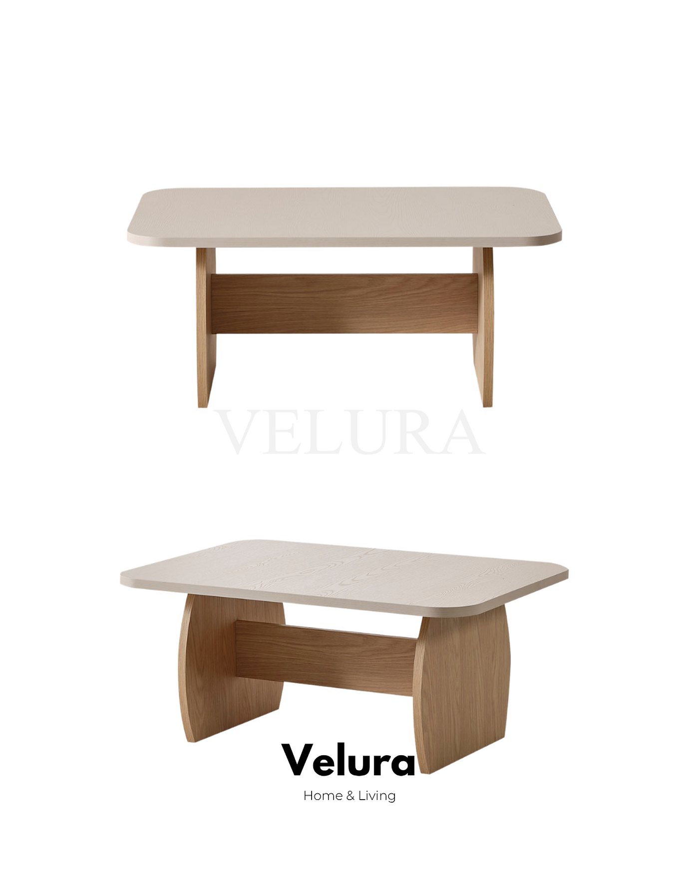 Defne Yemek Masası Natural Meşe traverten desenli açılır yemek masası