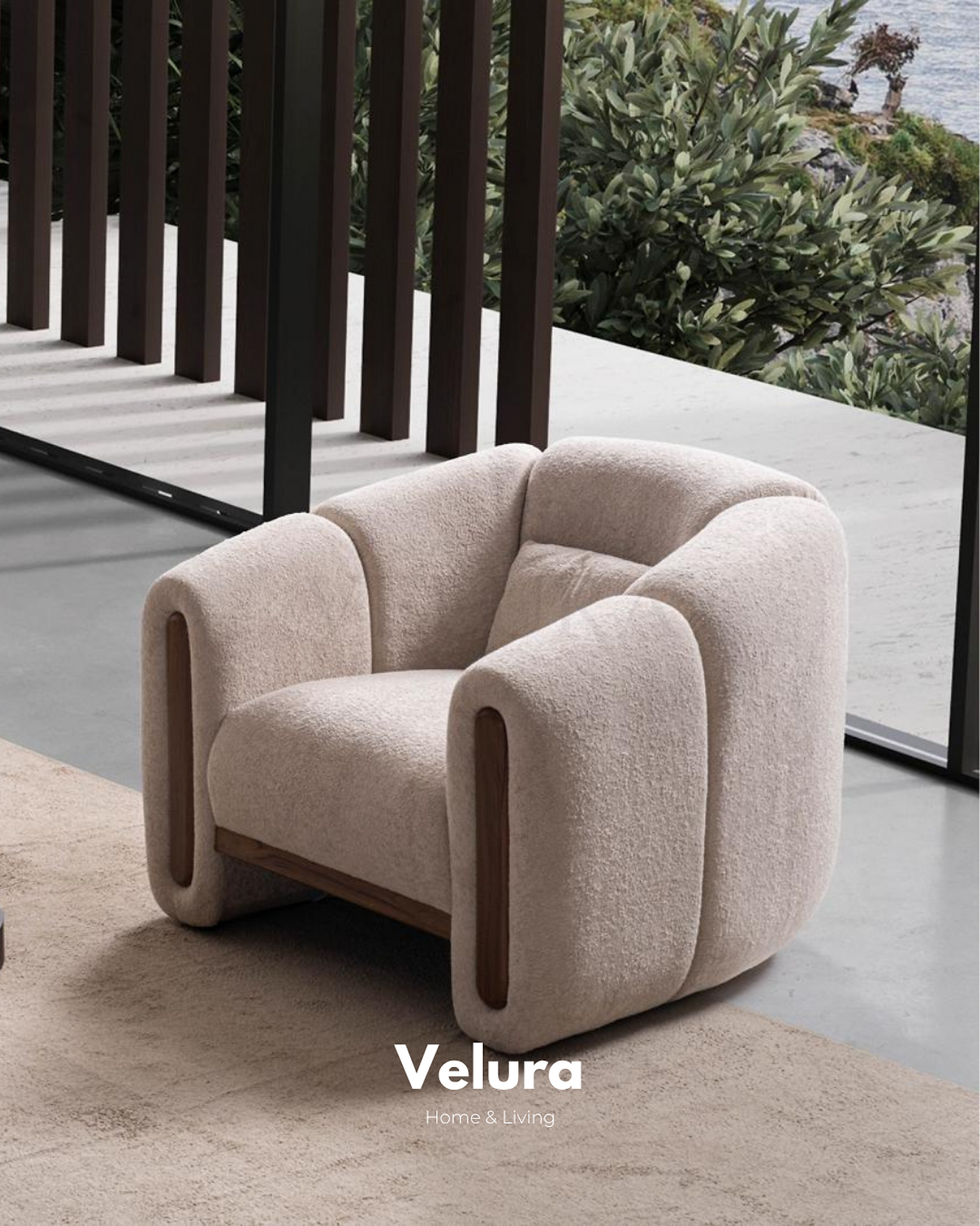 Hermes Lüx Koltuk Takımı Ceviz modern lüks ceviz detaylı koltuk modeli