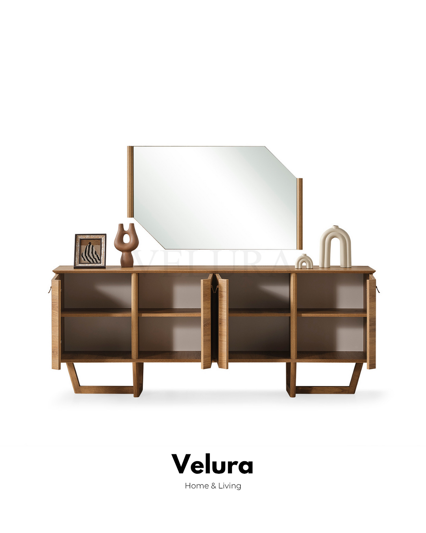 Kolezyum Yemek Takımı Naturel modern yemek odası takımı