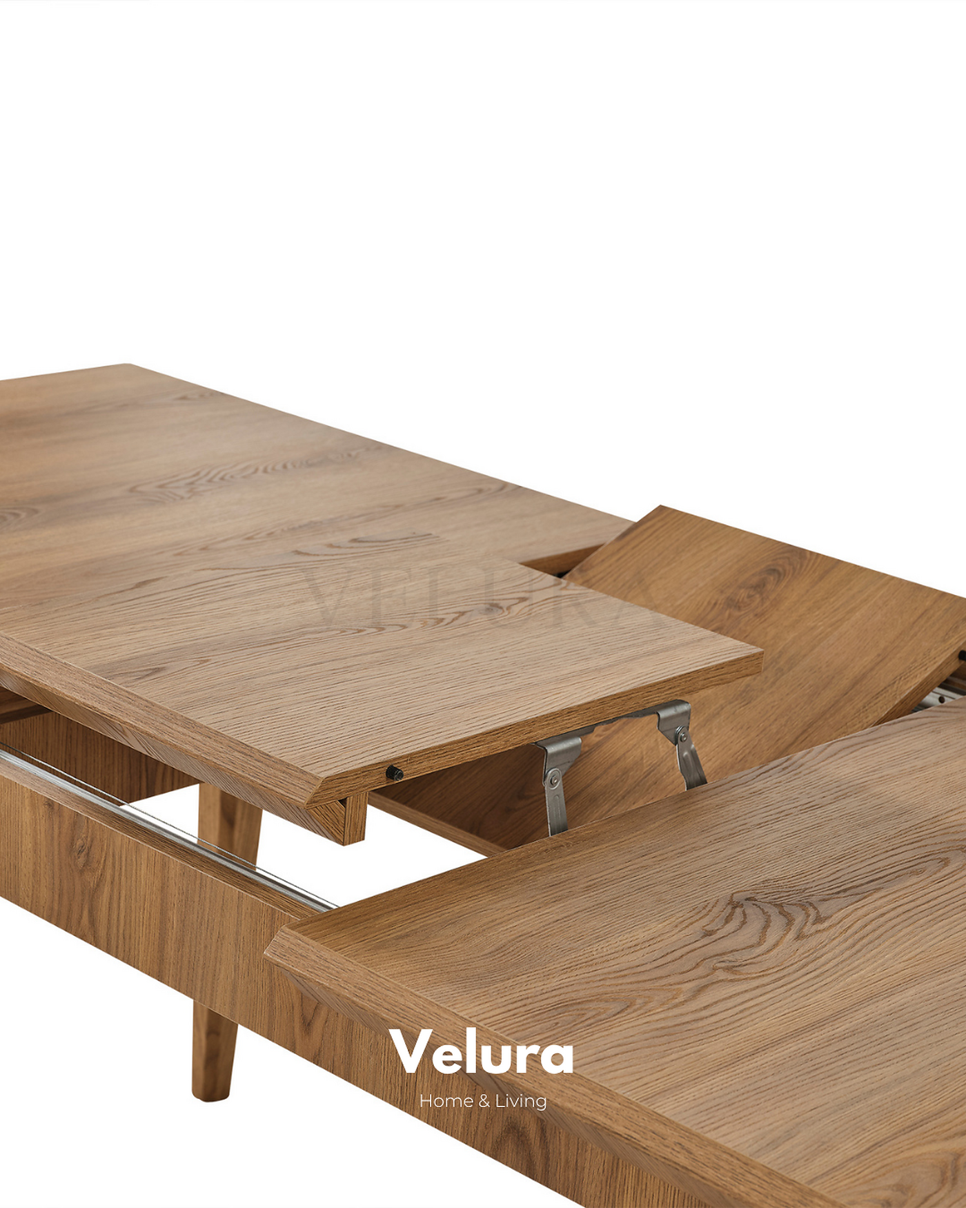 Kolezyum Yemek Masası Naturel açılabilir modern yemek masası