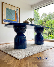 Lura Yemek Masası - Lacivert