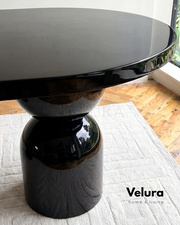 Lura Yemek Masası - Siyah