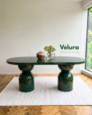 Lura Yemek Masası - Yeşil