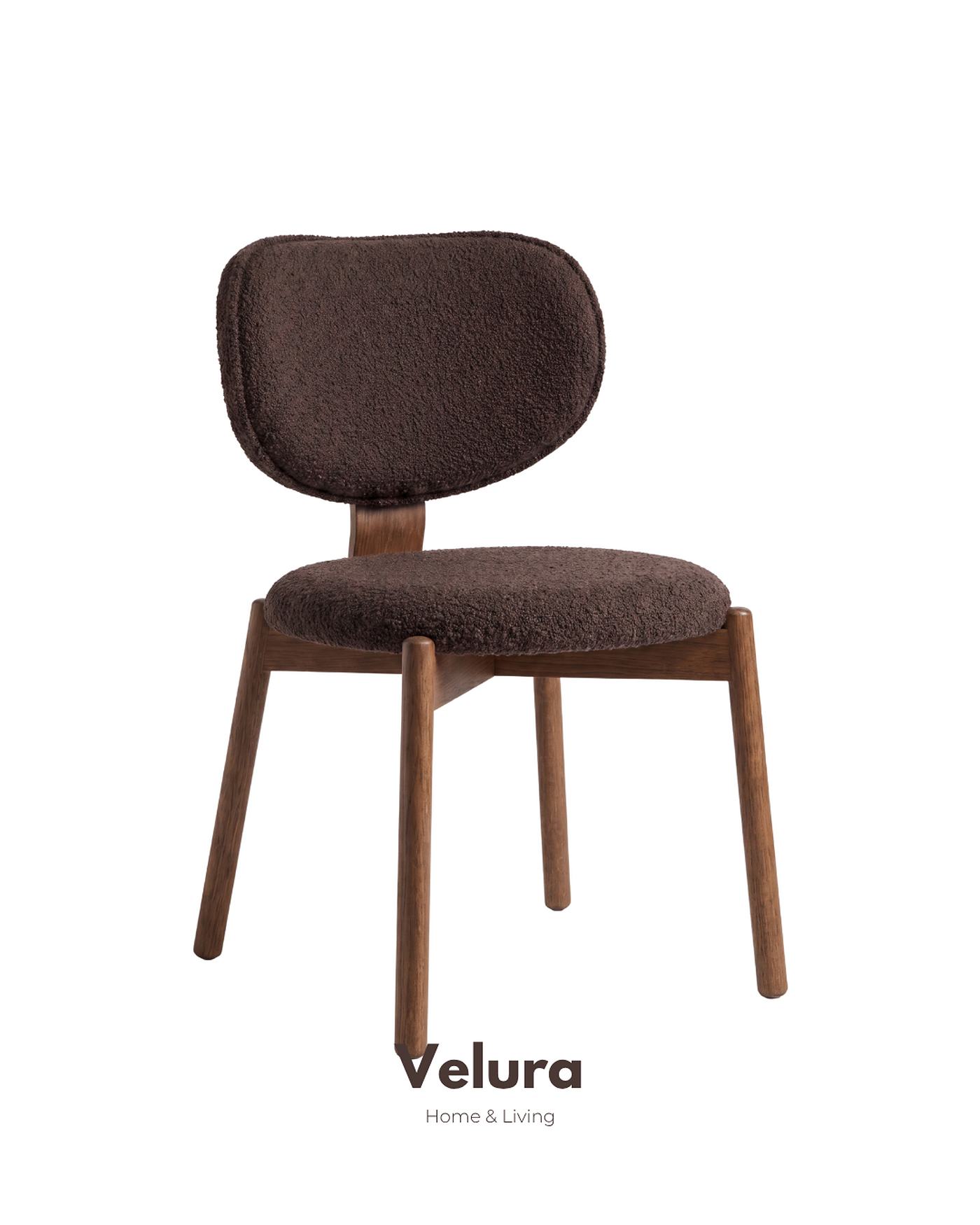 Kahve renk Oza Sandalye 45x45x82 cm ölçülerinde sandalye modeli