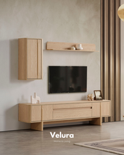 Eylül Tv Ünitesi - Naturel Meşe
