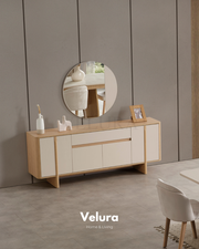 Eylül Konsol - Naturel Meşe ve Krem