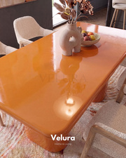 Vel Yemek Masası - Turuncu