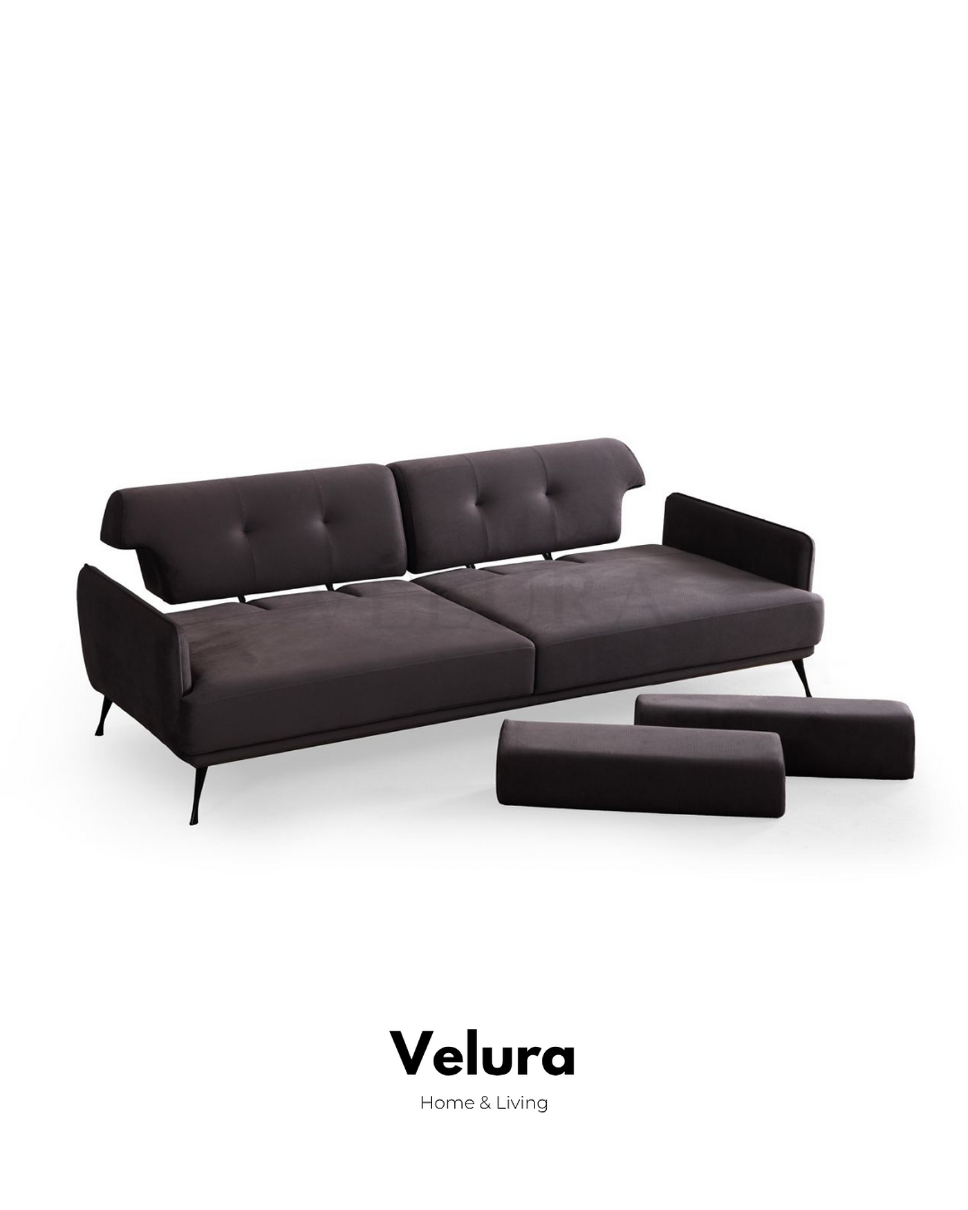 Venüs Koltuk Takımı yatak olabilen kanepe ve sabit berjer modern model