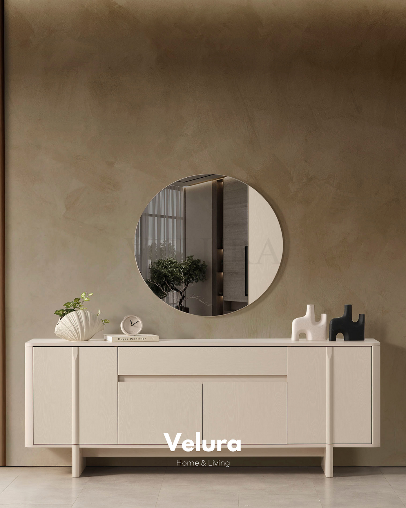 Eylül Yemek Takımı Krem modern yemek odası takımı